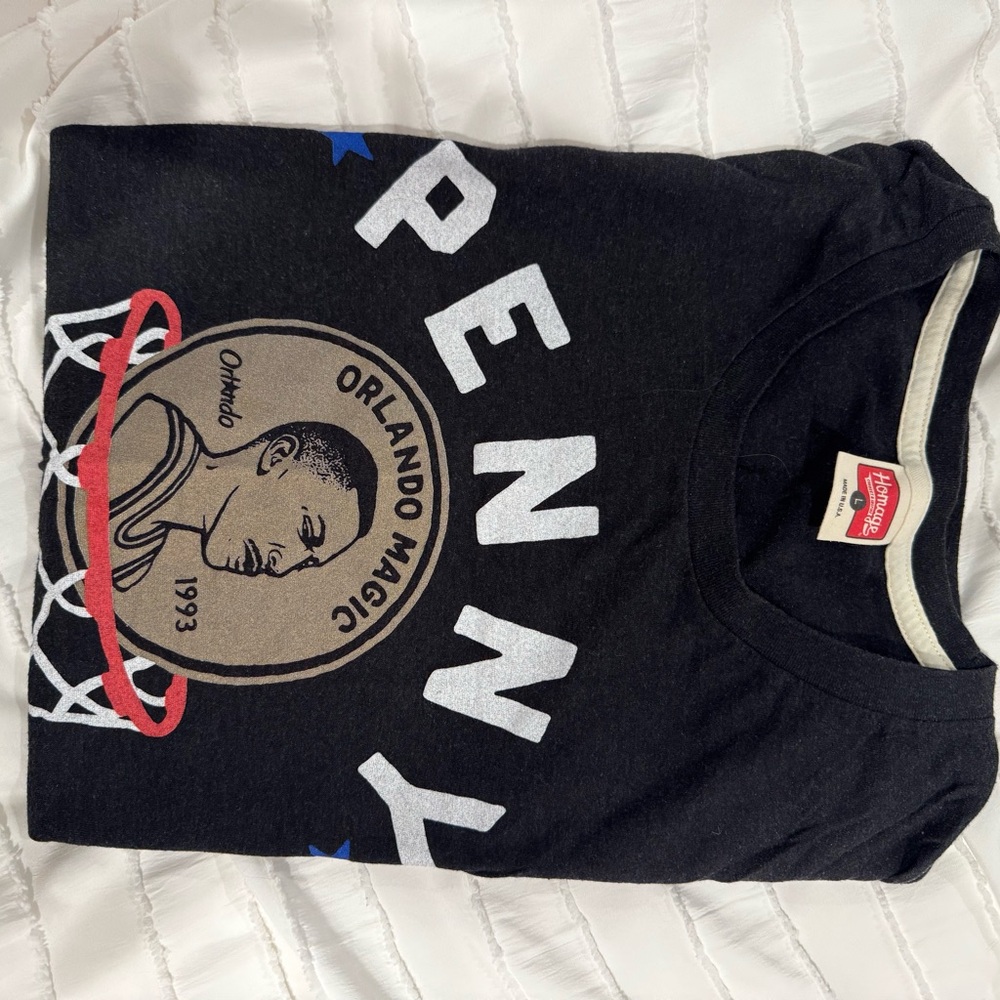 HOMAGE Black Orlando Magic Penny Tee